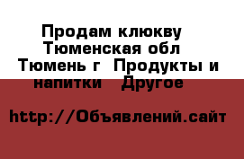 Продам клюкву - Тюменская обл., Тюмень г. Продукты и напитки » Другое   